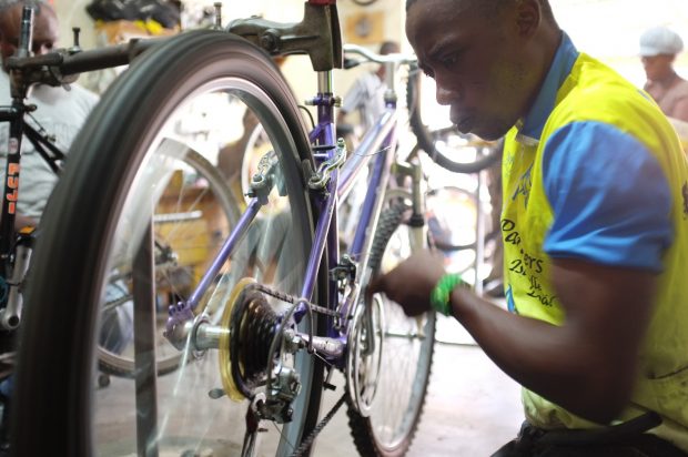 Ability Bikes: Vorbild-Werkstatt von Bikes Not Bombs