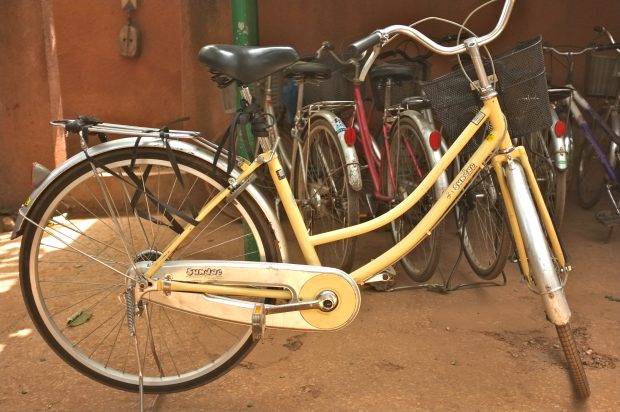 Westafrikas Bestseller: ein japanische Damenrad